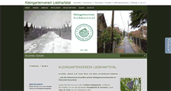 Desktop Screenshot of kleingartenverein.at